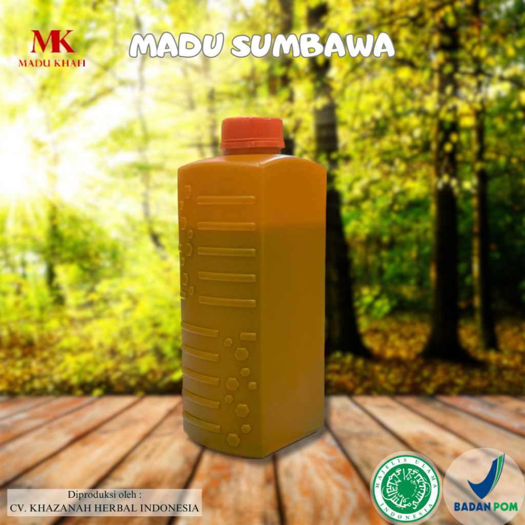 

Madu hutan sumbawa premium isi bersih 1kg
