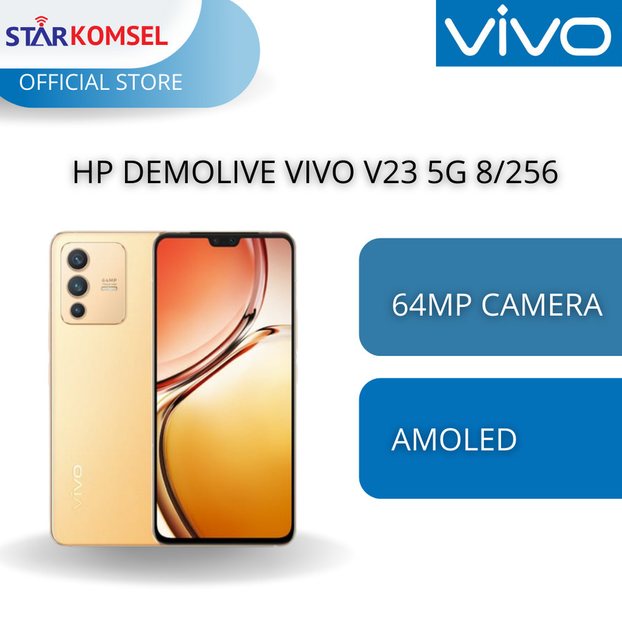 HP SECOND MULUS DEMOLIVE VIVO V23 5G 8/128 HP SECOND MULUS LIKE NEW