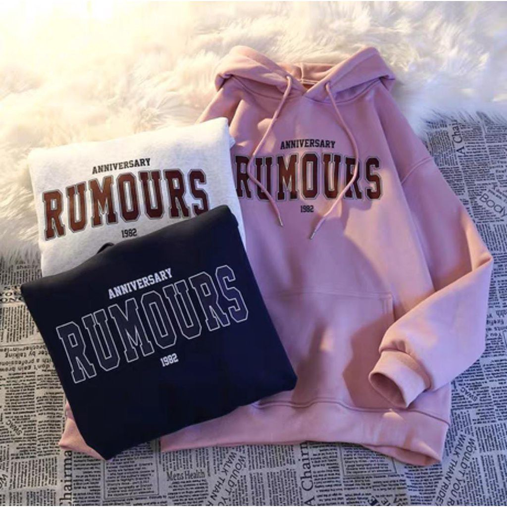 RUMOURS Hoodie Jaket Sweater  Wanita L - XL - XXL