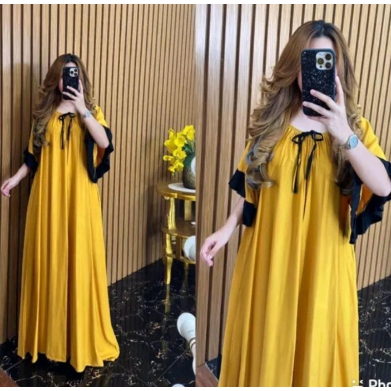 DRESS LALISA CRINKLE TERBARU DASTER CRINKLE DRESS PREMIUM