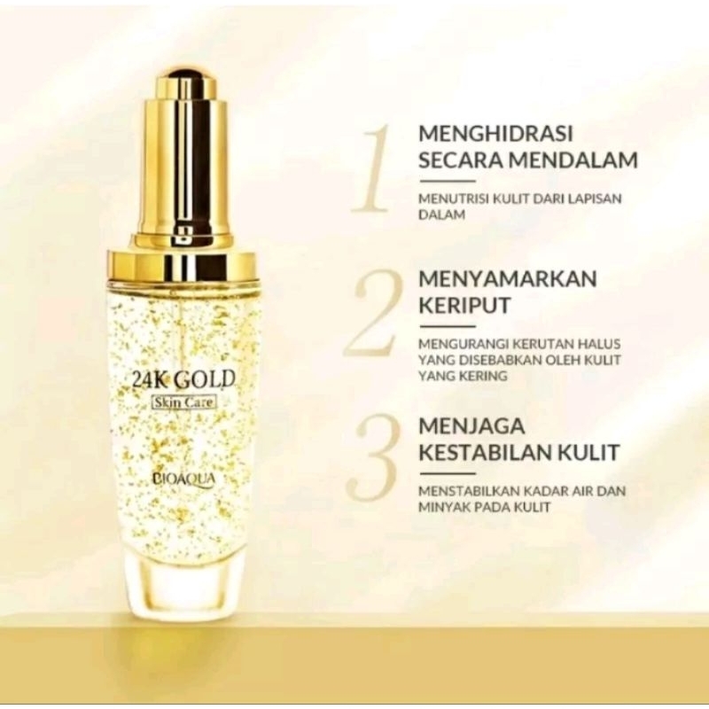 BIOAQUA 24K GOLD Series Cleanser / Serum / Essence Cream / Toner - Bio Aqua