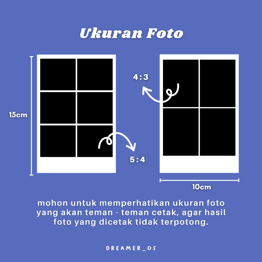 Cetak Photobooth / Polaroid Double Strip (GAK PO)