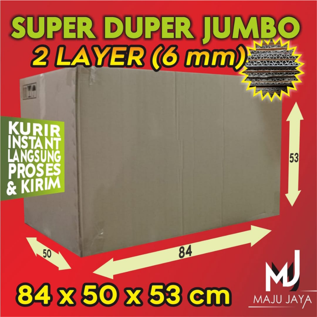 

Kardus Jumbo Super Box Kantor 1ply 2ply Dus Murah 2 ply 1 ply Packaging 2 layer 1 layer Penyimpanan Besar Karton Polos Pindahan