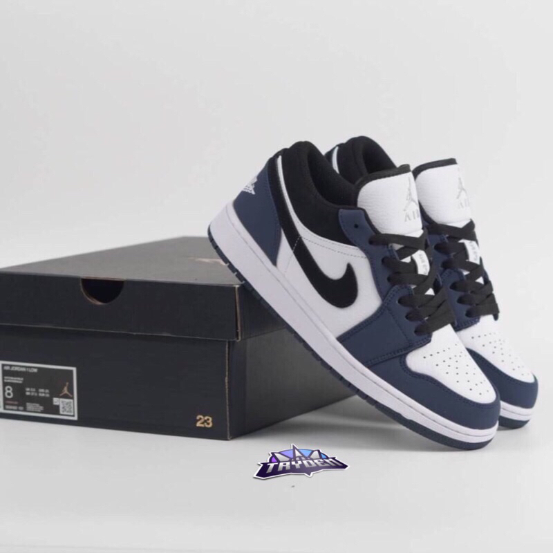 Nike Air Jordan 1 Low Dark Navy White