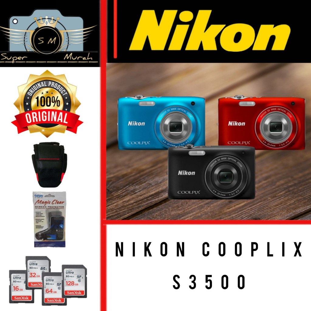 Camera Nikon Coolpix S3500 / Nikon Coolpix S3500 / Nikon S3500