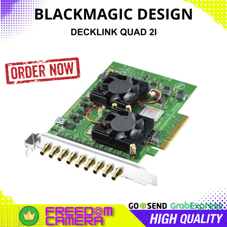 Blackmagic Design DeckLink Quad 2 8-Channel 3G-SDI Capture & Playback