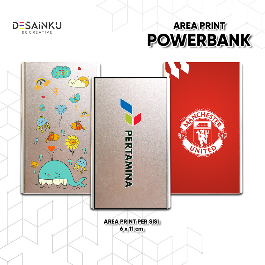 TERMURAH!! POWER BANK CUSTOM / PB CUSTOM / POWERBANK BRANDING - CUSTOM