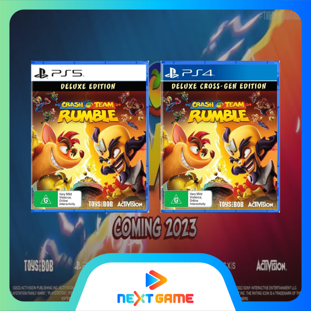 PS4/PS5 Crash Team Rumble Deluxe Edition