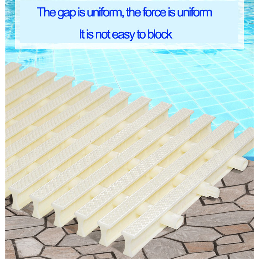 Grating Grill Kolam Renang Non -slip Grating Kolam Renang / Grill Kolam Renang 25 cm kaki 3