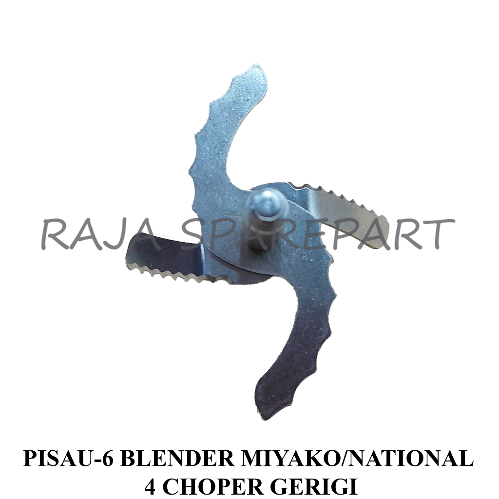 P6 PISAU BLENDER/BLADE BLENDER/PISAU-6 BLENDER MIYAKO /NATIONAL 4 CHOPER GERIGI