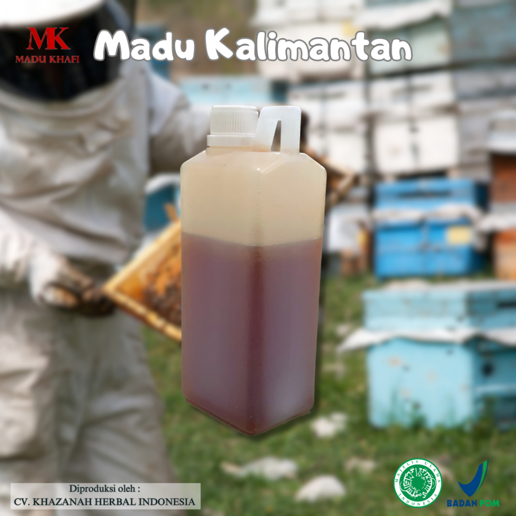 

Madu kalimantan CH isi bersih 1kg