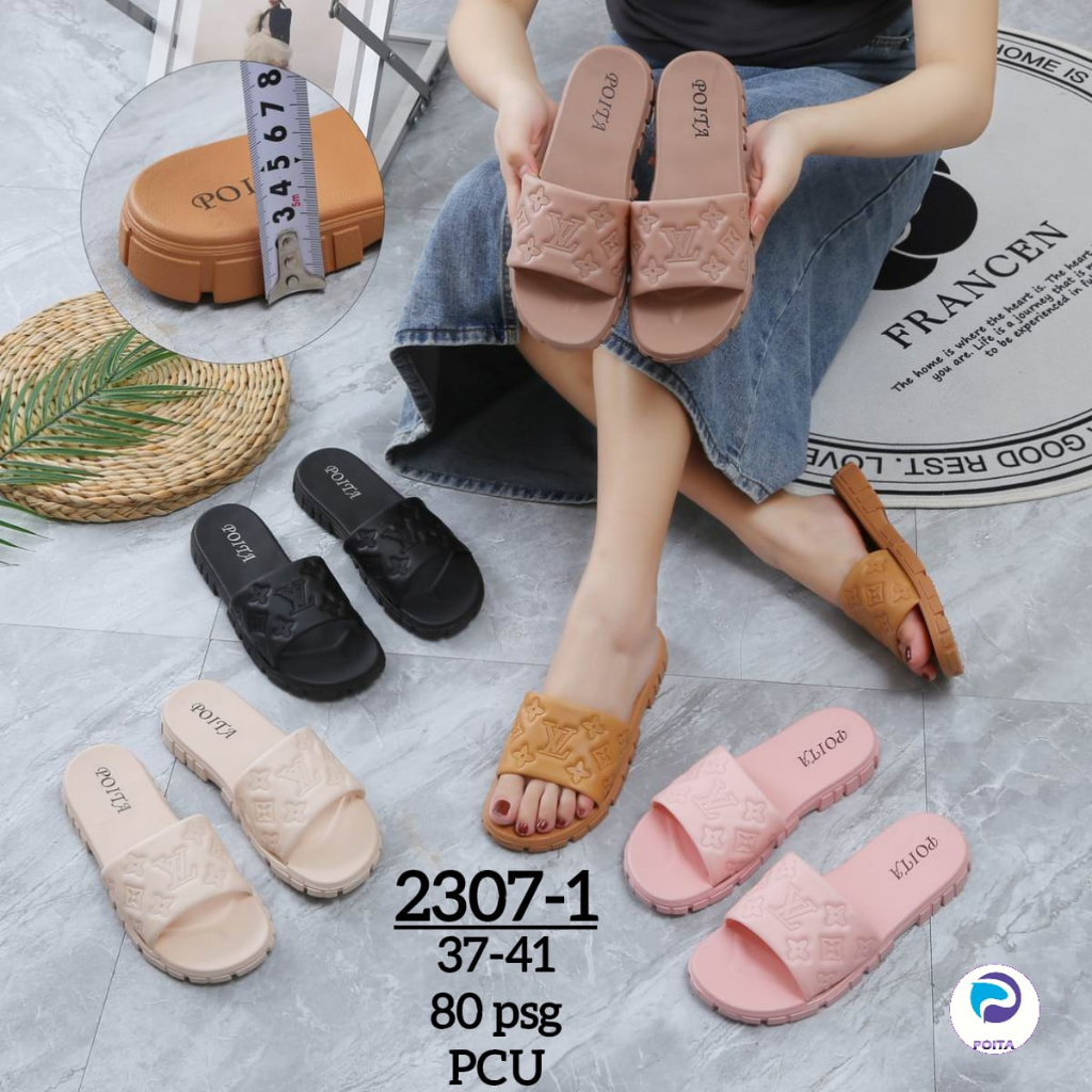 Sandal Selop Karet Wanita Alas GerigiLV Super Nyaman