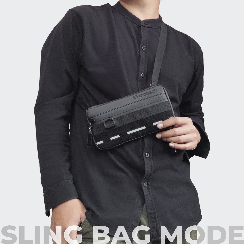 THOBACH-SLING POUCH/SLING PHONE HP ETRO 2 DOMPET BIMO ANTI AIR PRIA WANITA