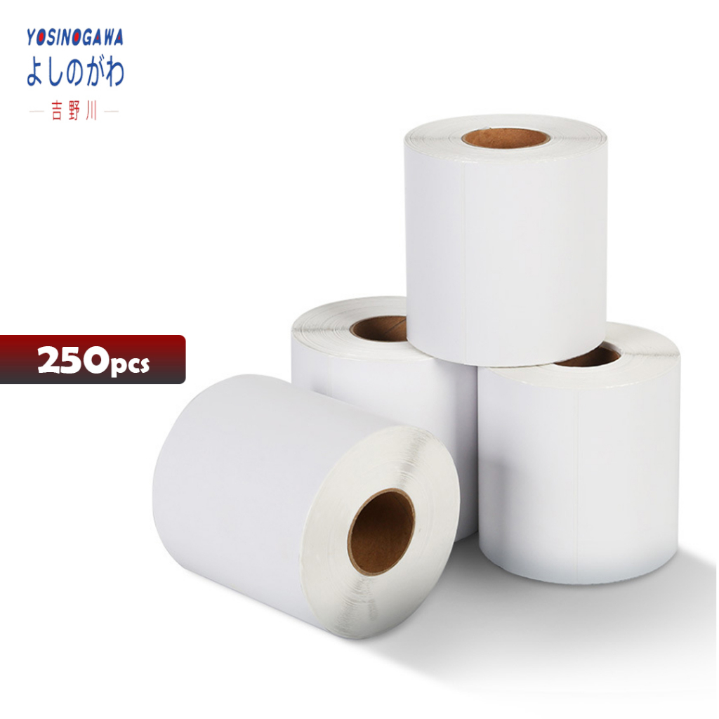 KERTAS LABEL Sticker Barcode Thermal / 100x150mm (ISI 250 PCS)