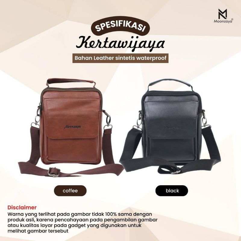 TAS SELEMPANG PRIA KERTAWIJAYA ORI BRAND MOONZAYA