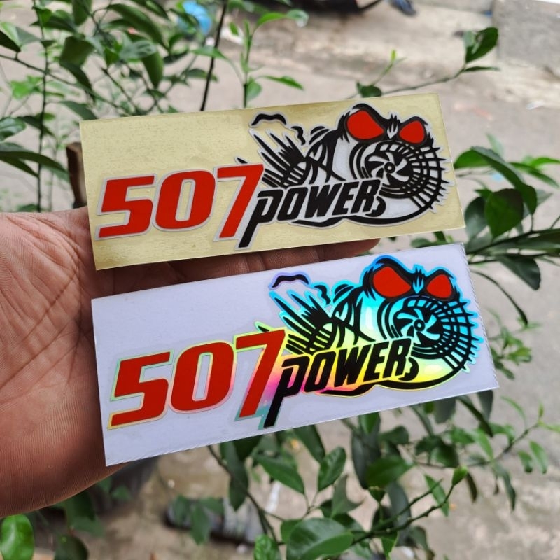 STICKER STIKER 507 POWER CUTTING STICKER