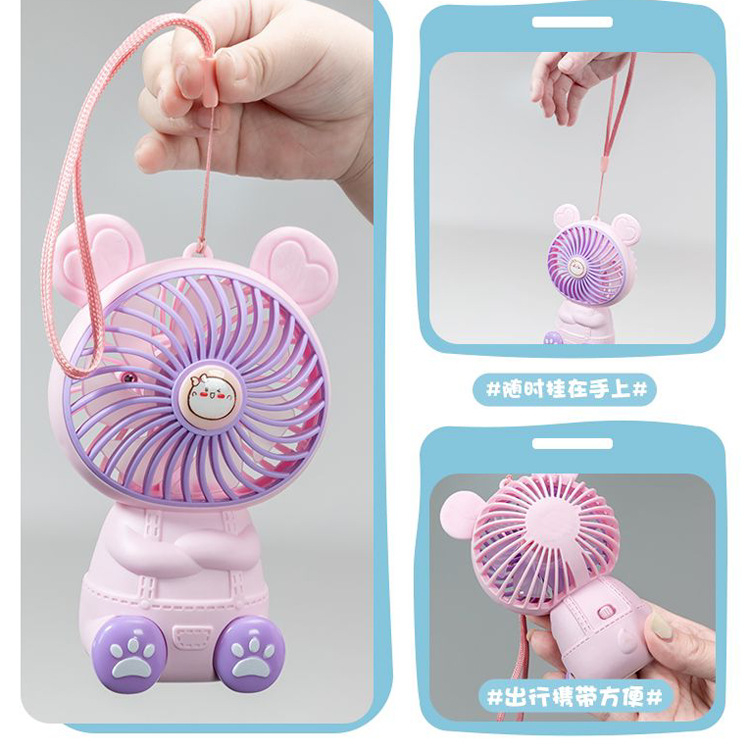 KIPAS ANGIN GENGGAM PORTABLE RECHARGEABLE - KIPAS ANGIN MINI CUTE
