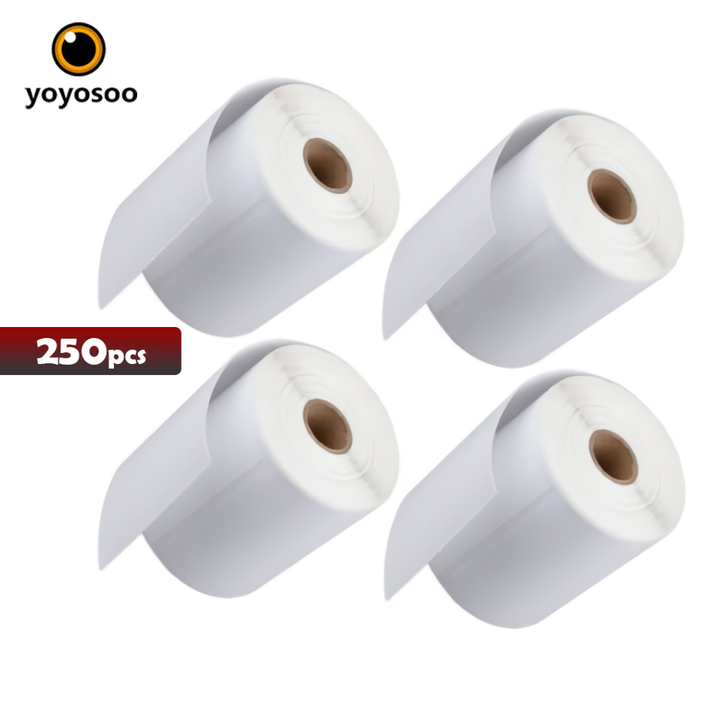 KERTAS LABEL Sticker Barcode Thermal / 100x150mm (ISI 250 PCS)-yoyosoo