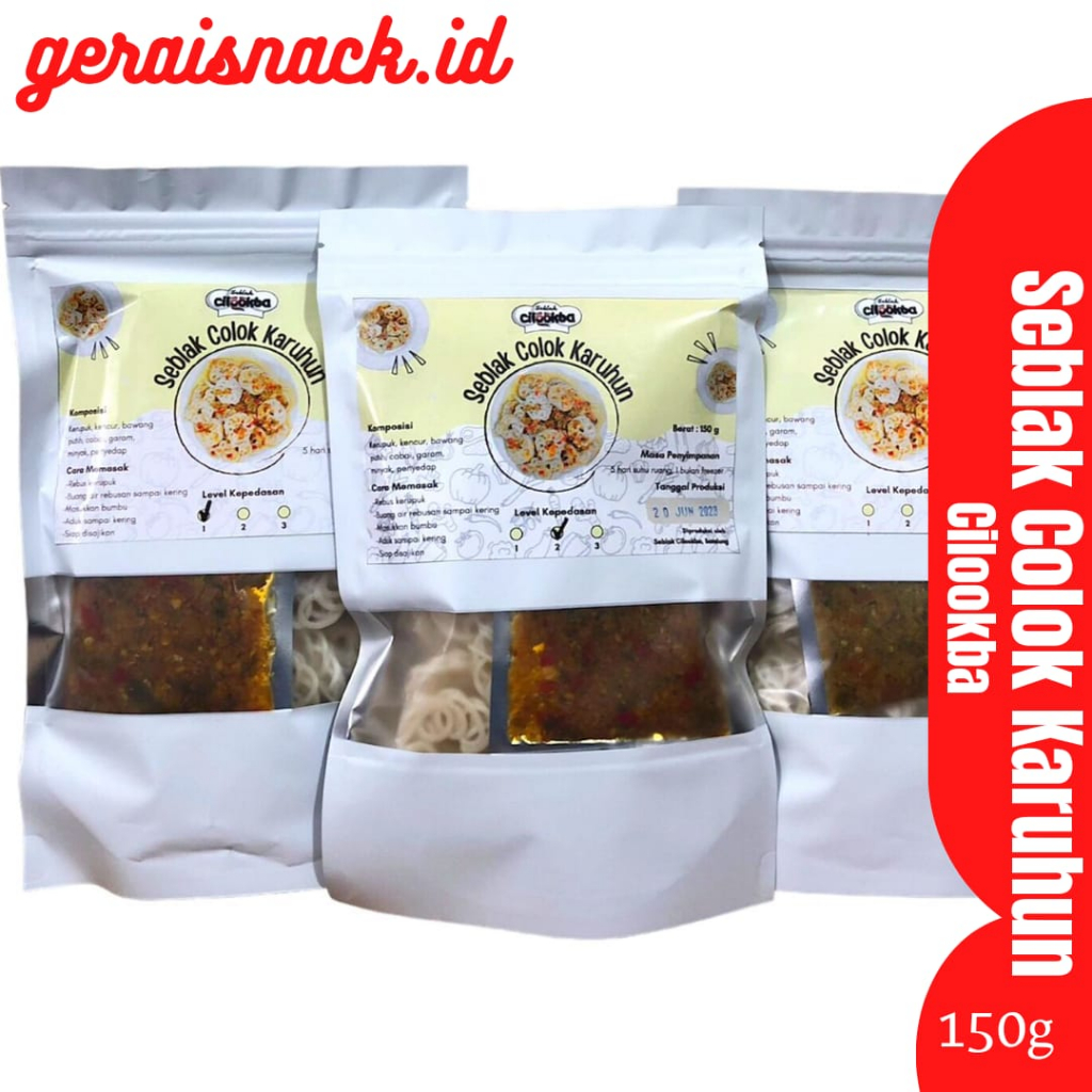 Seblak Colok Karuhun By Seblak Cilookba Rasa Khas Seblak Jadul 150 g