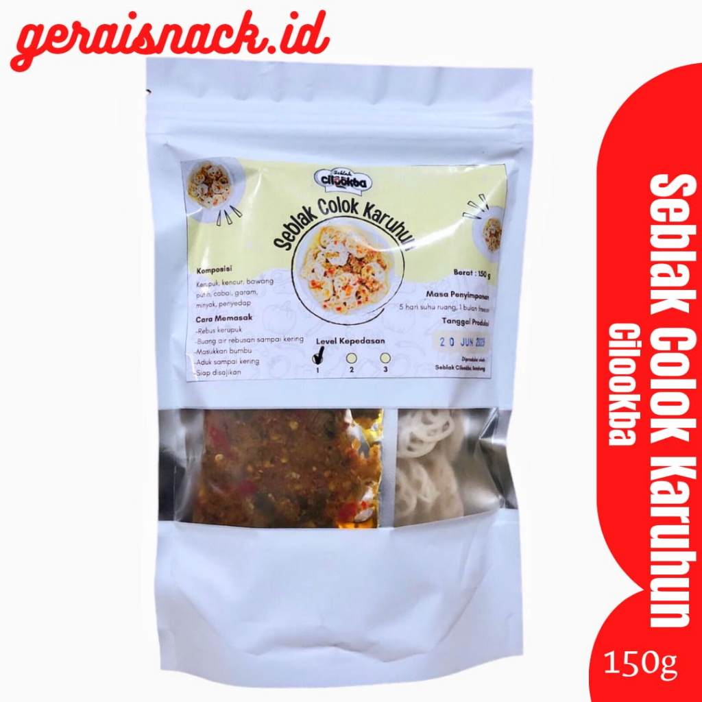 Seblak Colok Karuhun By Seblak Cilookba Rasa Khas Seblak Jadul 150 g