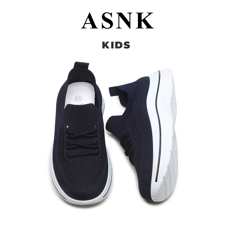 [GROSIR][COD] SEVEN_DAY SEPATU SLIP ON SNEAKERS ANAK CEWEK COWOK USIA 7-9 THN WM2330 NAVY