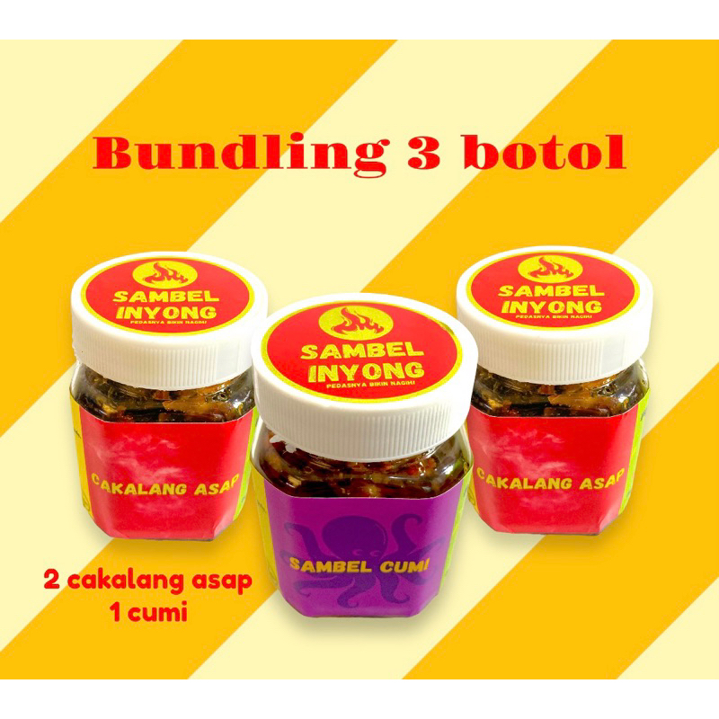 

Bundling 3 botol (2cakalang asap+1 cumi)