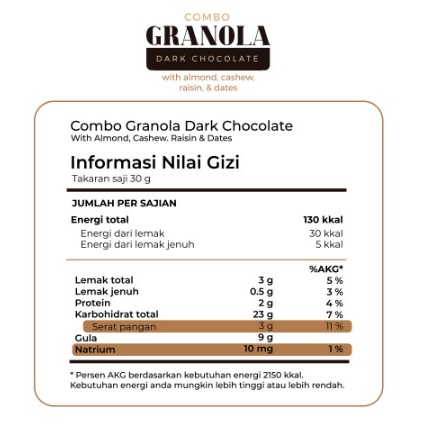 

Ygshop17 Granola Timur Tengah 500Gr Original 100%