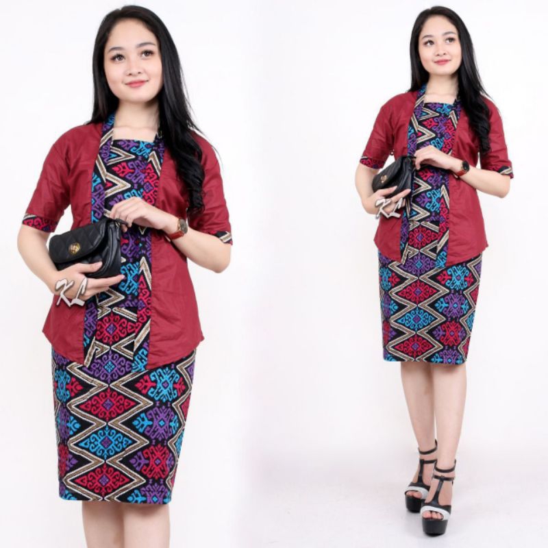RnB Batik Wanita Murah | Stellan Batik Wanita Terbaru | Baju Batik Wanita Murah