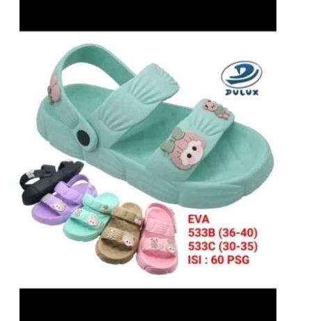 sandal anak / sandal dewasa (DULUX 533B) sandal ringan