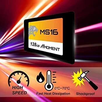 Moment SSD MS16 128GB / 256GB / 512GB / 1TB / 2TB sata 2,5&quot; High Speed