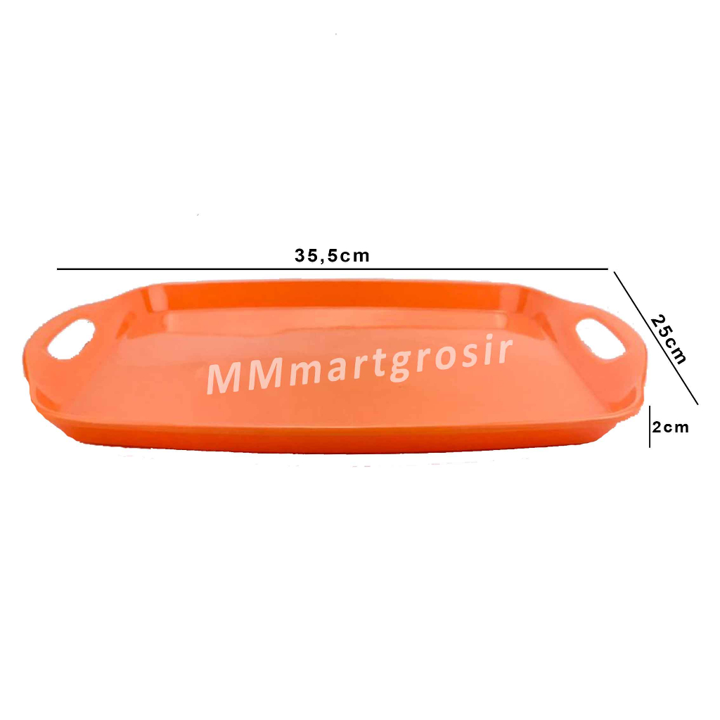 Meishing Nampan / Nampan Persegi / Nampan Melamin / Uk.35 cm