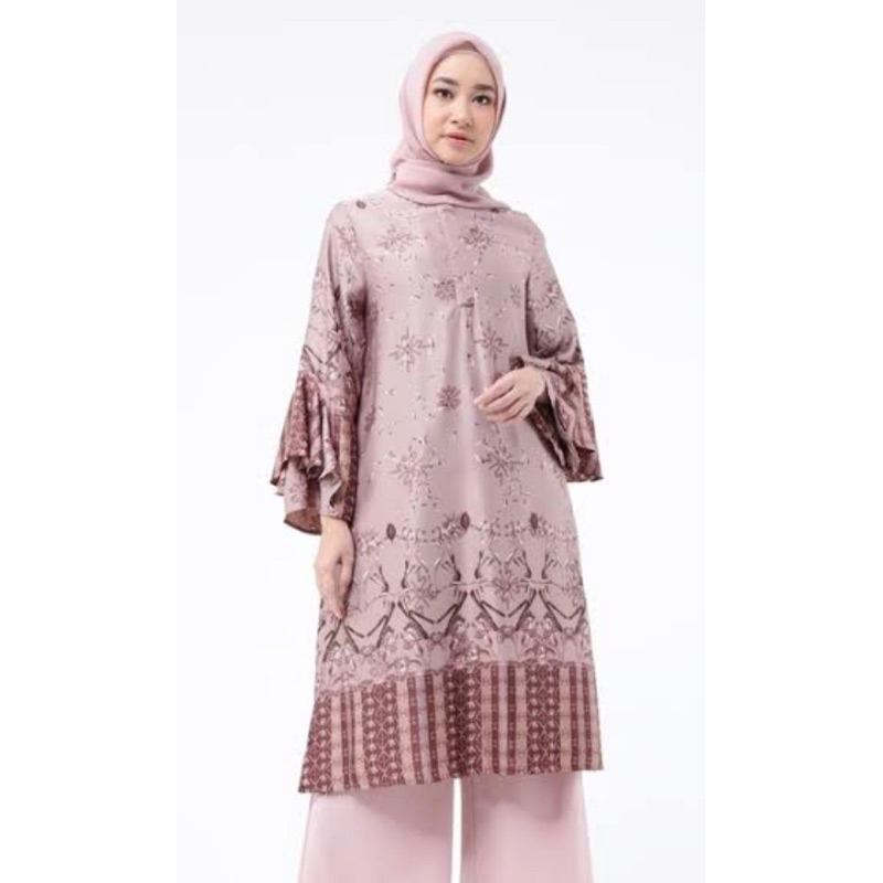 preloved, janiah tunik riamiranda size XL (LD 110)