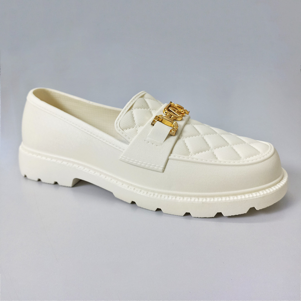 Sepatu Sandal Slop Flat Wanita Model Slip On Fashion Korea Style Kasual Nyaman Lentur Empuk PVC Satu7an SPT-59