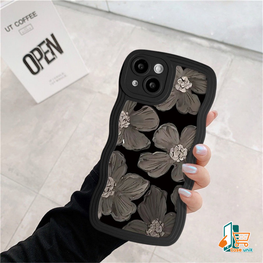 SS833 SOFTCASE SILIKON CASE CASING PURPLE FLOWER OIL PAINTING FOR REALME 3 6 C1 C2 5 5I 5S 8 8 8I 9I A36 A76 A96 9 9 PRO C11 10 C12 C25 30A 50A NARZO 20 C15 C17 7I C20 50I C11 C21 C21Y C25Y C30 C30S 50I C31 C33 C35 50A PRIME V23 C53 C55 C51 CS6044