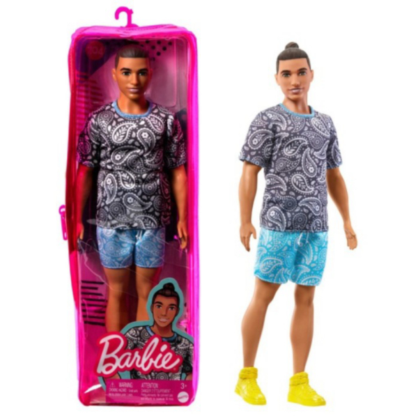 

Promo Boneka Barbie Ken Fashionista Doll Brown Hair and Paisley Style 204 Murah