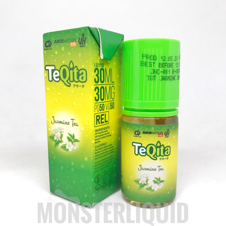 SALT TEQITA JASMINE TEA BY JUICENATION 30MG 30ML