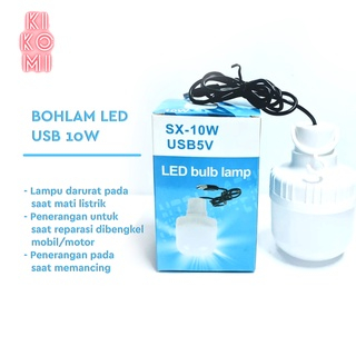 BOHLAM USB EMERGENCY 10 Watt BOHLAM USB 10W/Adaptor lampu darurat penerangan cahaya