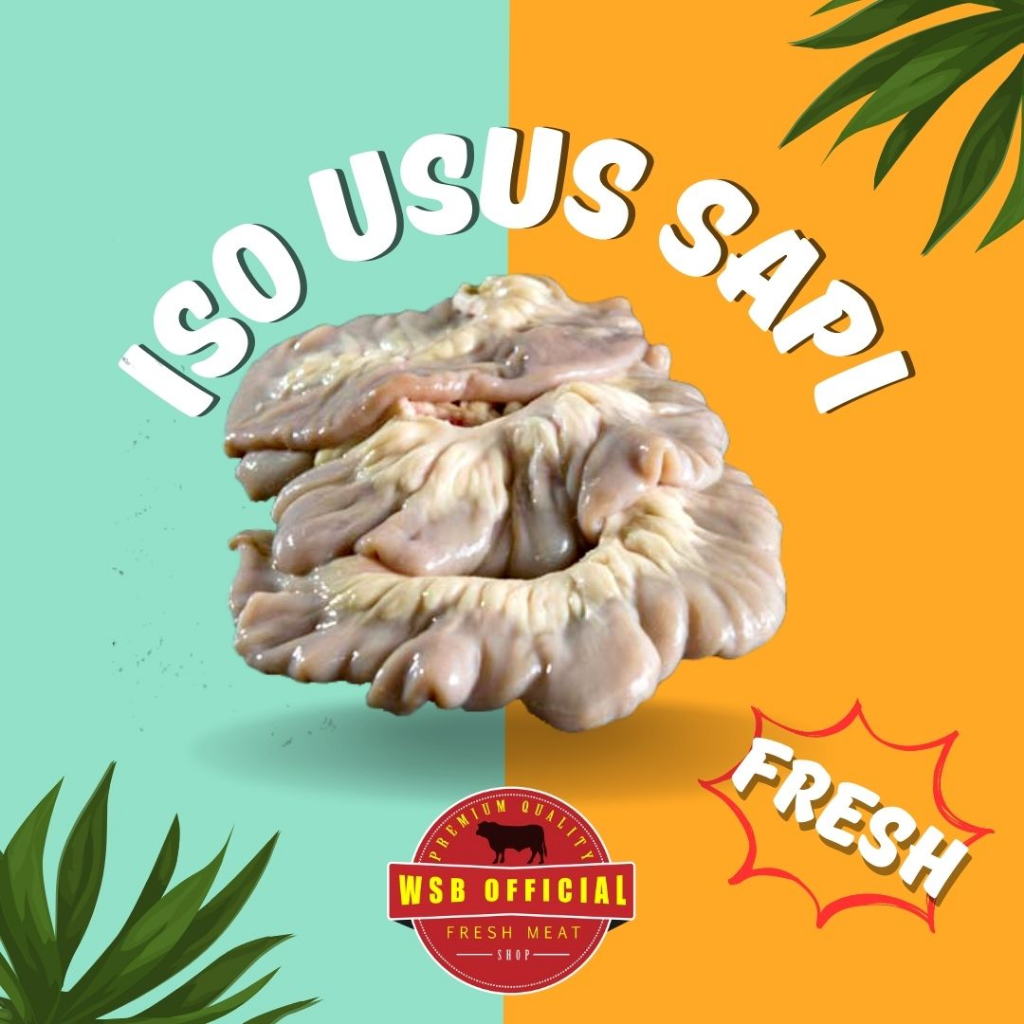 

Usus Sapi Lokal Iso Segar