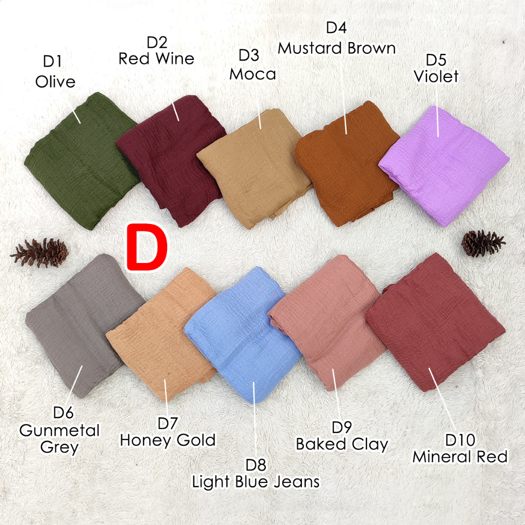 PASHMINA CRINKLE / PASHMINA CRINCKLE / PASHMINA CRINCLE SHAWL / JILBAB CRINKLE PASHMINA - A28