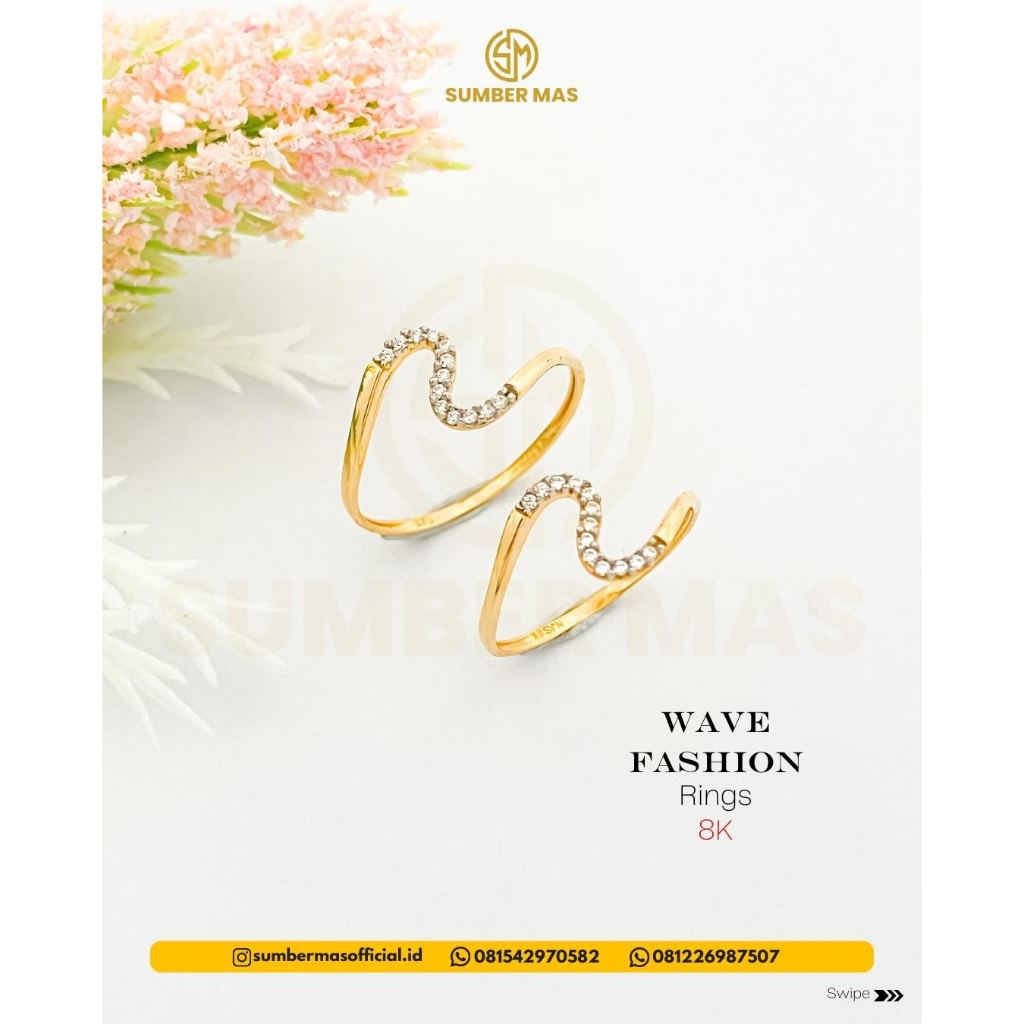 CINCIN WAVE FASHION KEKINIAN 8K - SUMBER MAS