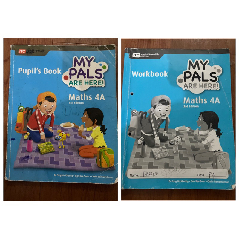 

my pals 4B textbook dan workbook (1set)