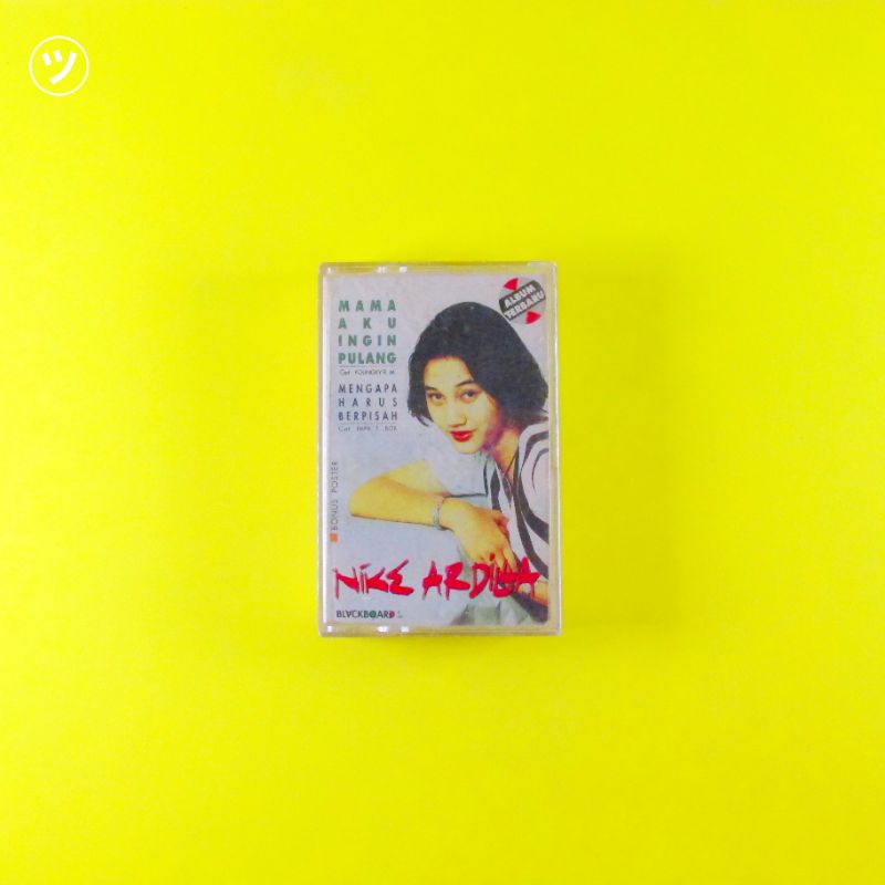 Kaset Pita / Tape / Walkman Nike Ardila Mama Aku Ingion Pulang Original 100% Berfungsi / Tested Indo