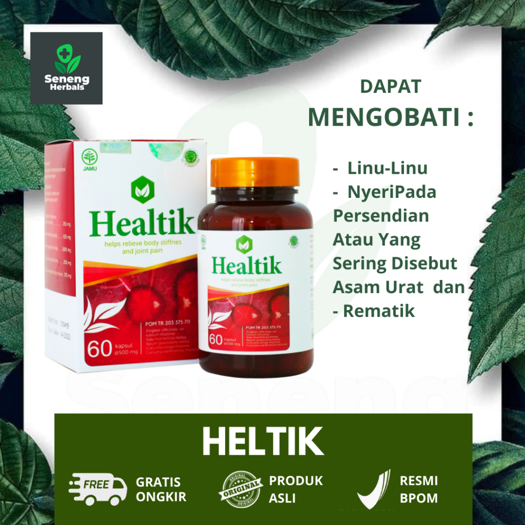 

OBAT HEALTIK ASLI RESMI AGEN SS JAYA GROUP ASAM URAT REMATIK HERBAL 100% BISA COD GRATIS ONGKIR