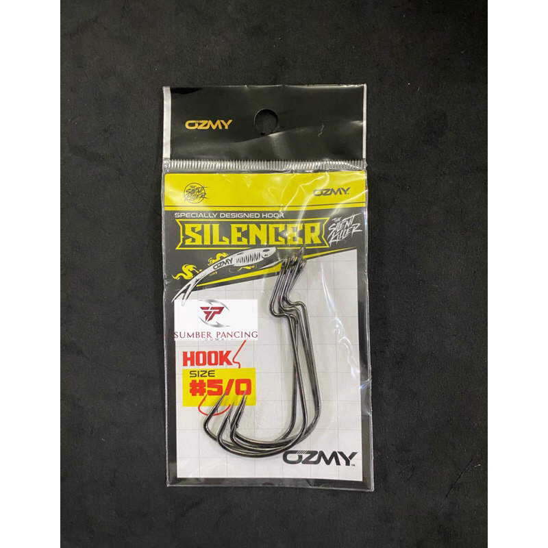 worm hook Ozmy Silencer harga per pack