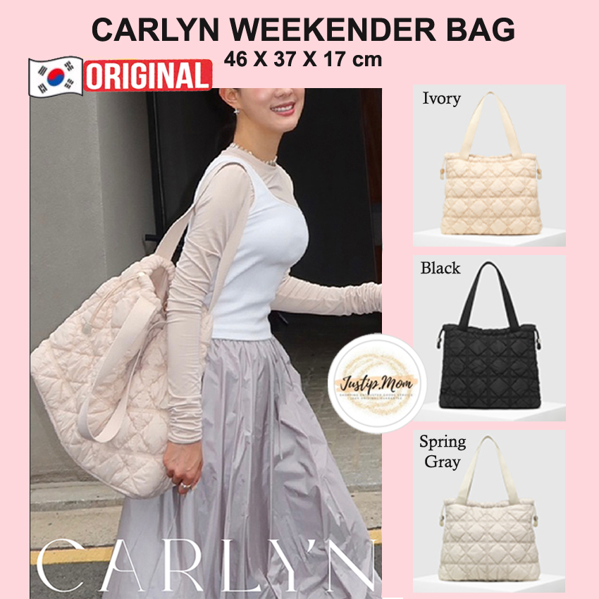 100% ORIGINAL Korea Carlyn Weekender Bag