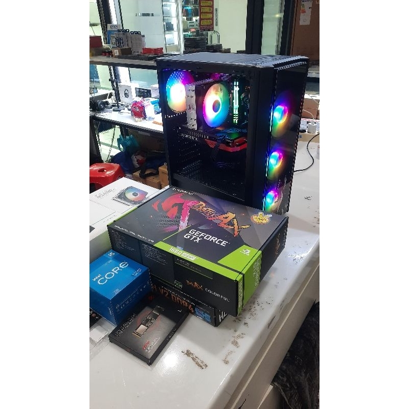 PC RAKITAN GAMING l5 12400F RTX 3060 GTX 1660 RAM DDR5 DDR4