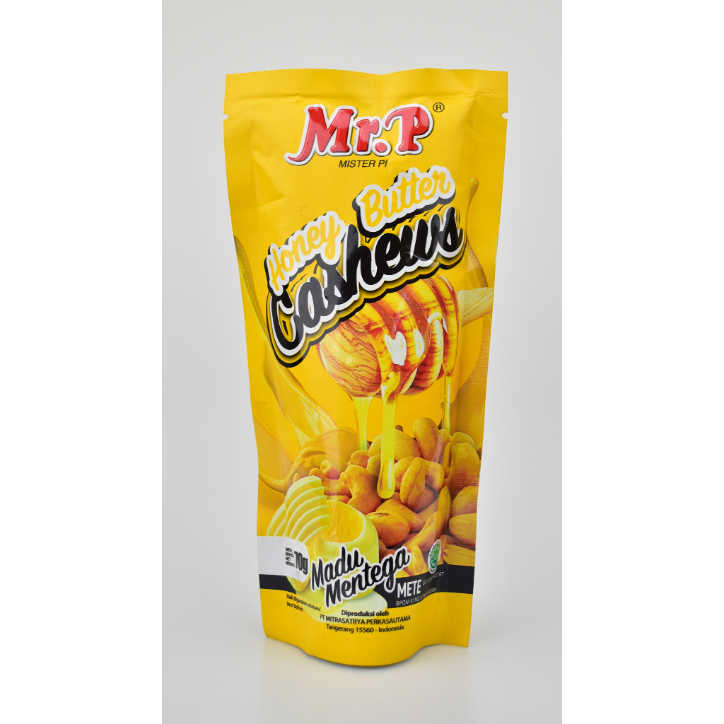 

KACANG METE RASA MADU MR.P CASHEW HONEY BUTTER 70 GR