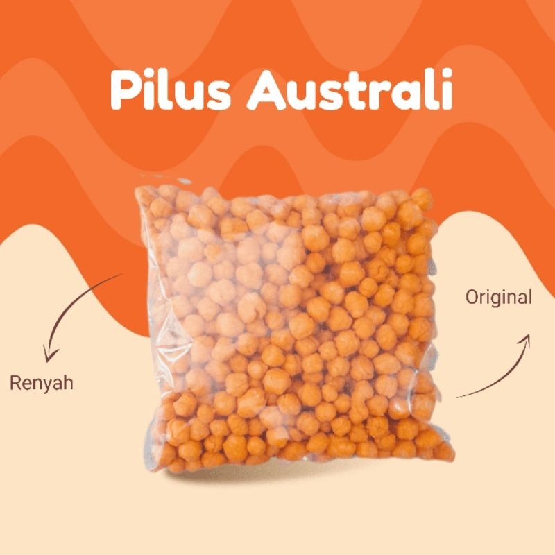 

Pilus jagung asin gurih 500gram pilus australia