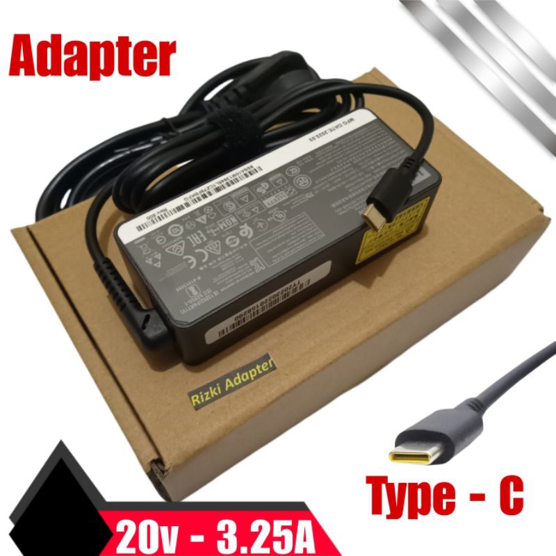 Charger Laptop  Lenovo Chromebook 100e 300e 500e c330 c340 Type - C Adaptor Laptop