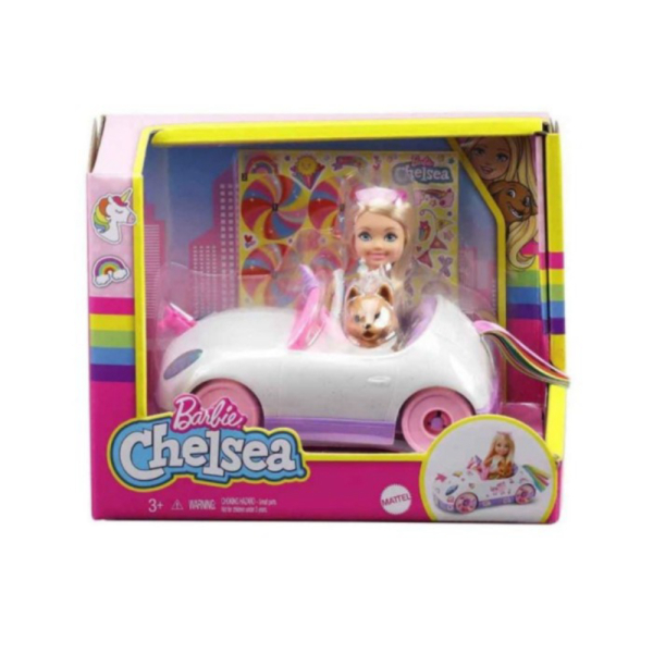 

Promo Mainan Boneka Anak Mobil Barbie Club Chelsea Doll with Unicorn Car Limited